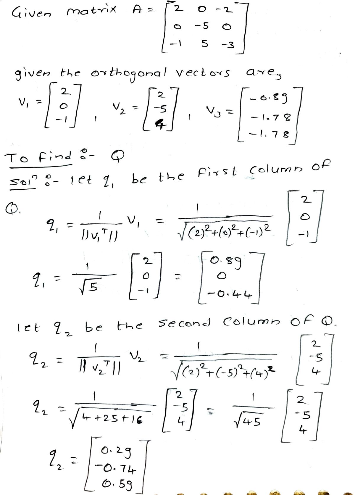 Algebra homework question answer, step 1, image 1